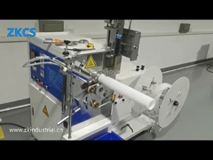 Macchina avvolgitrice a spirale per profili in PP con taglio automatico, diametro 15-130