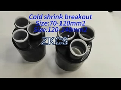 Rubber silicone Multiple Core Cold Shrink Breakout Boots Cable di alimentazione connessione