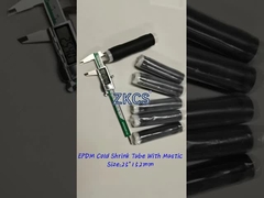 Tubo EPDM resistente alle intemperie e contraente a freddo per sigillamento e protezione dei cavi nell'industria delle telecomunicazioni