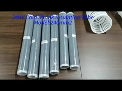 Articulazioni a contrazione a freddo nere di grado professionale per cavi polimerici a media tensione a singolo e a tre nuclei