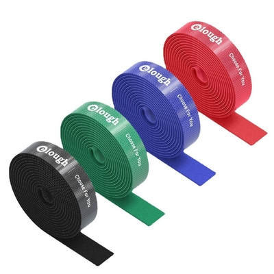 Cavo di plastica su misura del Velcro del cavo di chiusura di auto della fascetta ferma-cavo di nylon del fermo
