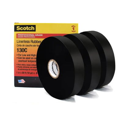 Isolamento di gomma nero 130c del nastro di impionbatura per 0.76mm elettrici