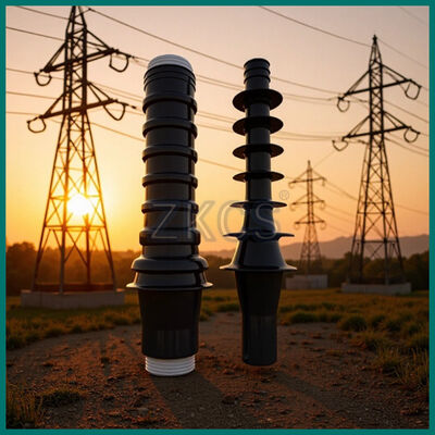 Terminazione del cavo di contrazione a freddo con protezione UV e resistenza all'alta tensione