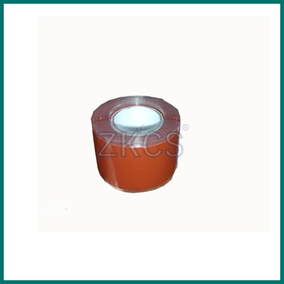 Nastro elettrico di gomma di silicone resistente al calore rosso per la protezione dell'isolamento dei cavi