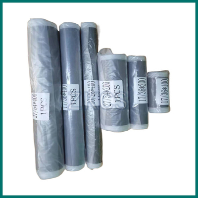 Guaina termoretraibile in silicone per terminazione cavi con rigidità dielettrica di 21KV/m
