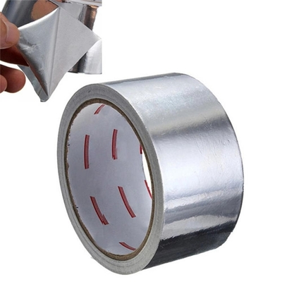 Nastro adesivo impermeabile della condotta del di alluminio del nastro della guarnizione che cuce 0.1mm a perfetta tenuta