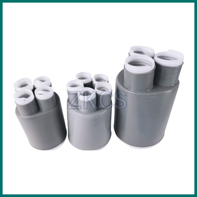 Rubber silicone Multiple Core Cold Shrink Breakout Boots Cable di alimentazione connessione