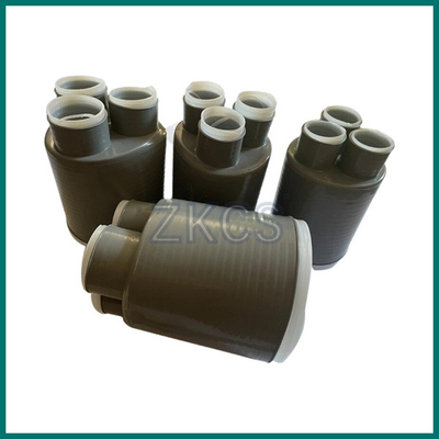 Materiale leggero della gomma di silicone degli stivali di Grey Cold Shrink Cable Breakout