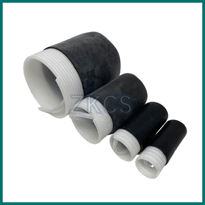 Resistente all'acqua EPDM Cold Shrink End Caps fornisce protezione fisica per cavi e tubi