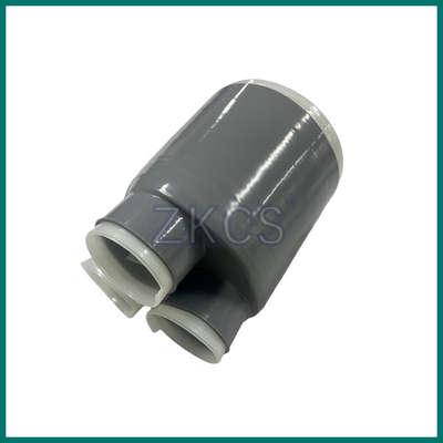 Rubber silicone grigio scuro 3 Way Cold Shrink Cable Breakout Boot per la protezione delle singole fasi del cavo
