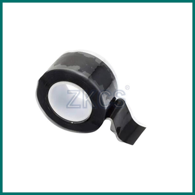 Nastro di gomma di silicone autofuse per proteggere l'alta tensione dal tracciamento, grigio/verde/rosso