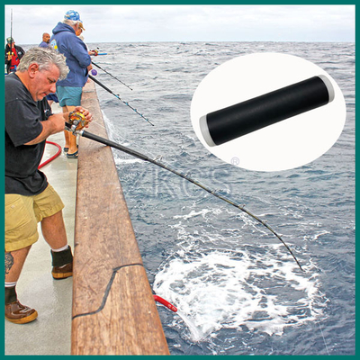 EPDM tubi a freddo ridimensionamento è una grande idea per fissare una presa logorata su canne da pesca