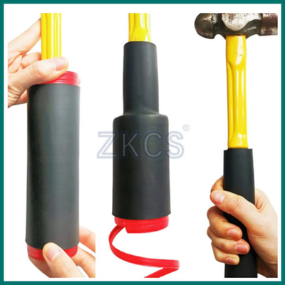 Tessitura antiscivolo, antiscivolo, tubo contraente a freddo EPDM con presa antiscivolo per la protezione degli utensili a mano