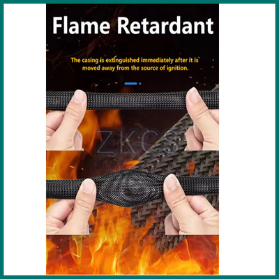 Retardante di fiamma Protezione isolante in PET per la protezione dei tubi industriali