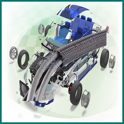 Involucro a spirale di cavo di filo automatico espandibile