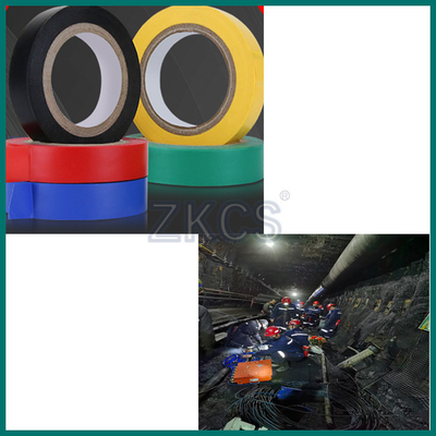 Nastro isolante elettrico in PVC altamente resistente per tunnel e energia elettrica
