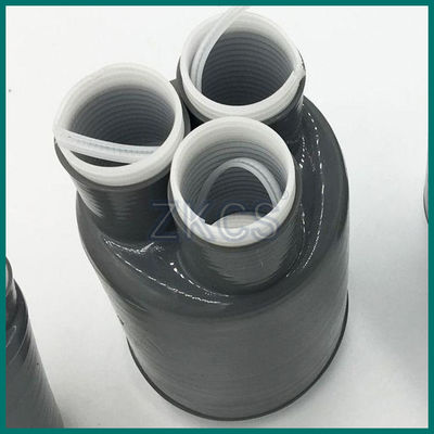 Una luce Grey Silicone Rubber Cable Breakout di 3 dita inizializza gli accessori del cavo dello sblocco