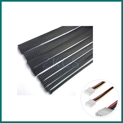 Buona manica a treccia di cavo espandibile in PET/manica a treccia telescopica/manica a treccia di filo nero